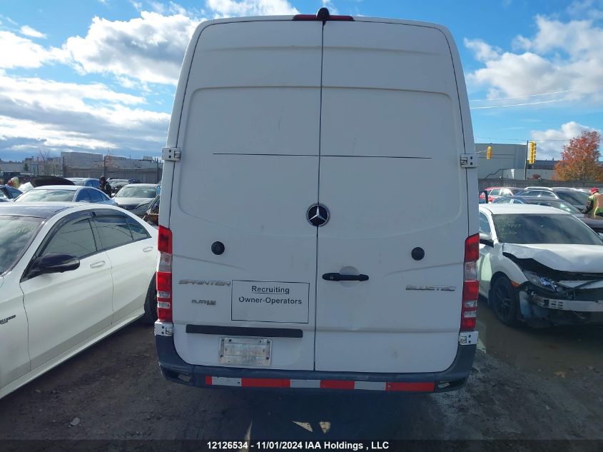 2016 Mercedes-Benz Sprinter S VIN: WD3BE8DD7GP185195 Lot: 12126534