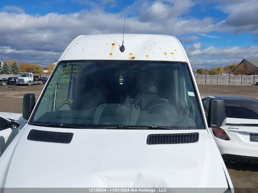 2016 Mercedes-Benz Sprinter S VIN: WD3BE8DD7GP185195 Lot: 12126534