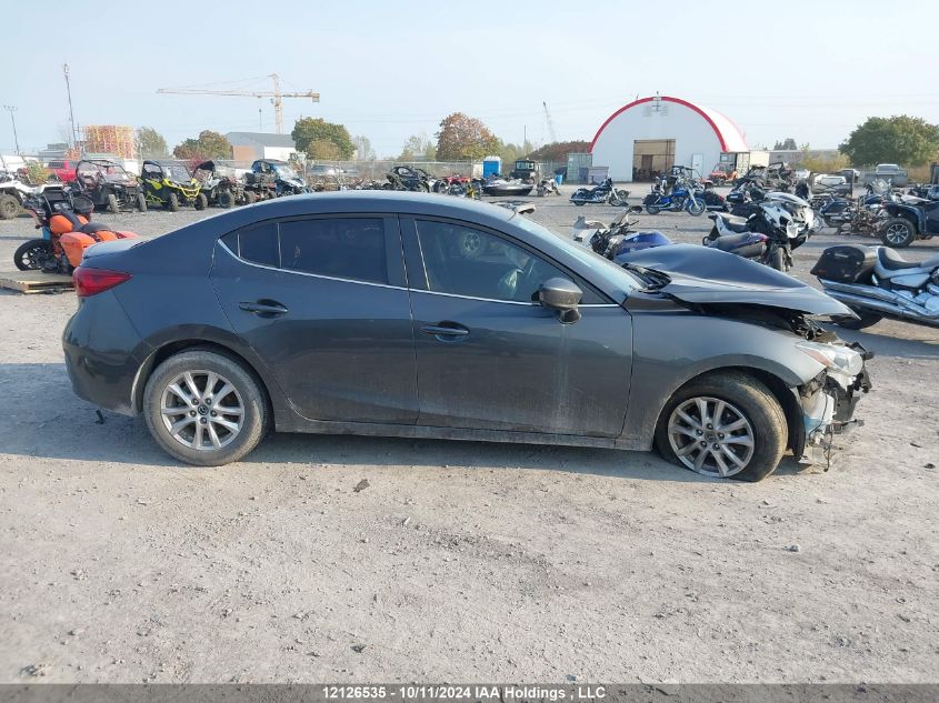 2014 Mazda Mazda3 VIN: 3MZBM1V77EM107170 Lot: 12126535