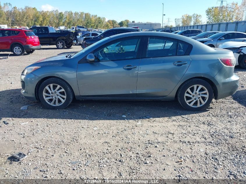 2012 Mazda Mazda3 VIN: JM1BL1UF2C1579107 Lot: 12126555