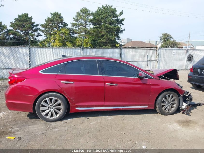 2015 Hyundai Sonata Sport/Limited VIN: 5NPE34AF7FH109428 Lot: 12126606