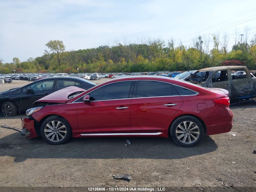 2015 Hyundai Sonata Sport/Limited VIN: 5NPE34AF7FH109428 Lot: 12126606