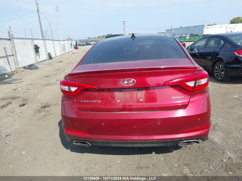 2015 Hyundai Sonata Sport/Limited VIN: 5NPE34AF7FH109428 Lot: 12126606