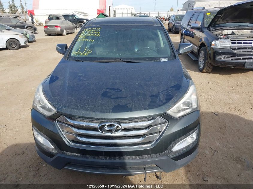 2013 Hyundai Santa Fe Sport VIN: 5XYZUDLA6DG039456 Lot: 12126650