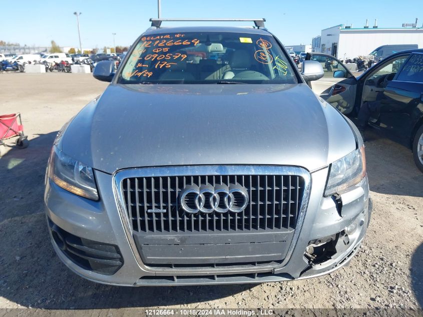 2011 Audi Q5 VIN: WA1LFCFP0BA090579 Lot: 12126664