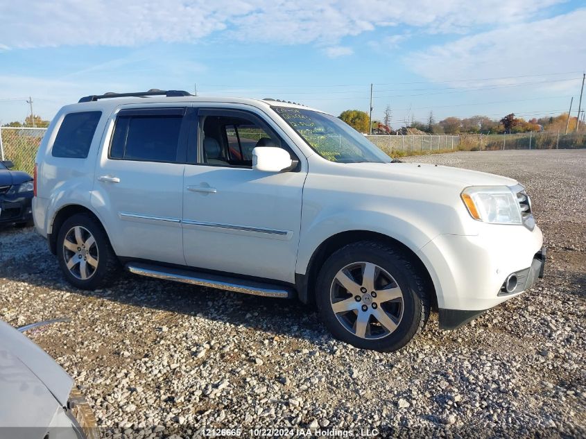 2012 Honda Pilot VIN: 5FNYF4H98CB501977 Lot: 12126665