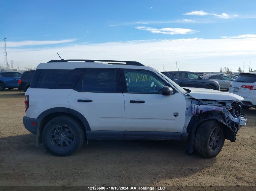 2024 Ford Bronco Sport Big Bend VIN: 3FMCR9B62RRE52775 Lot: 12126680