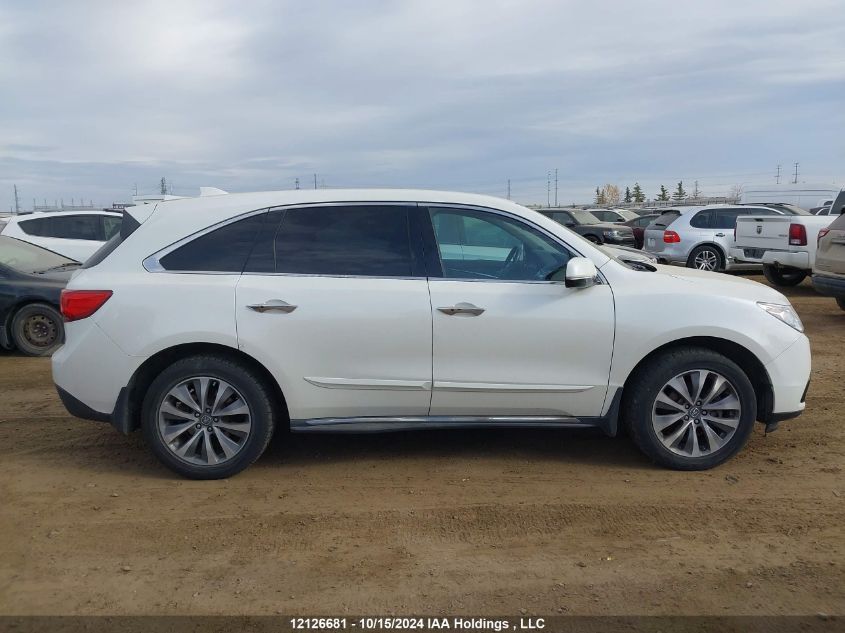 2014 Acura Mdx VIN: 5FRYD4H67EB503782 Lot: 12126681