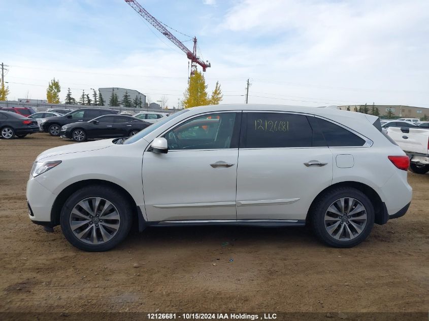 2014 Acura Mdx VIN: 5FRYD4H67EB503782 Lot: 12126681