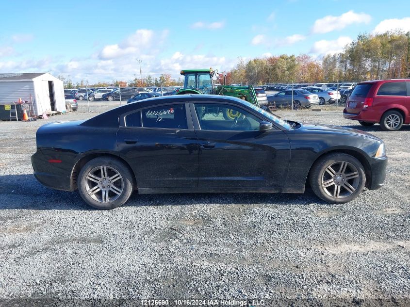 2012 Dodge Charger Sxt VIN: 2C3CDXHG7CH262551 Lot: 12126690