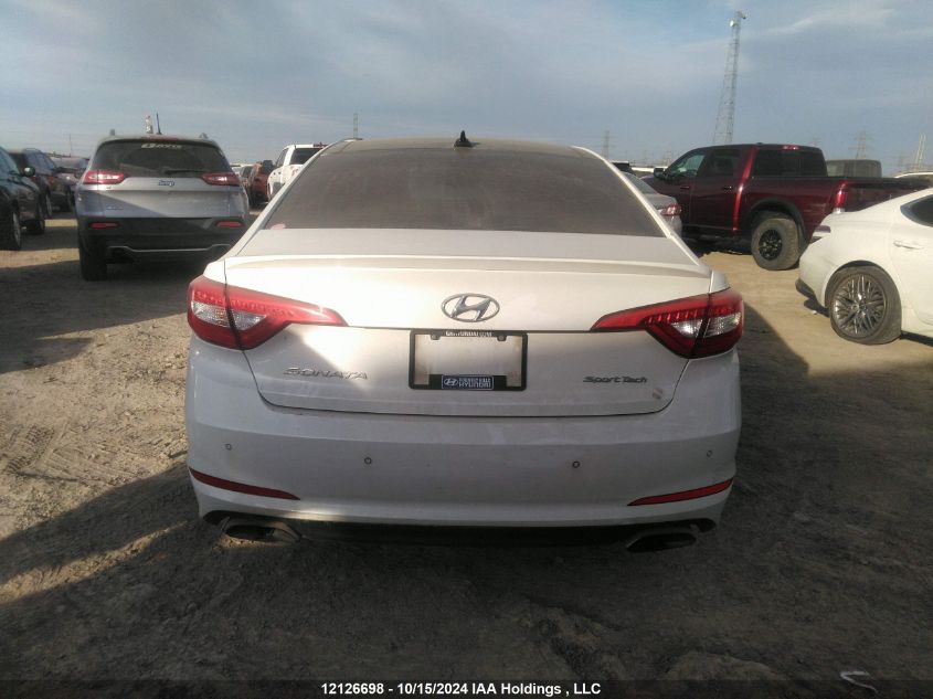 2016 Hyundai Sonata Sport Tech VIN: 5NPE34AF6GH372124 Lot: 12126698