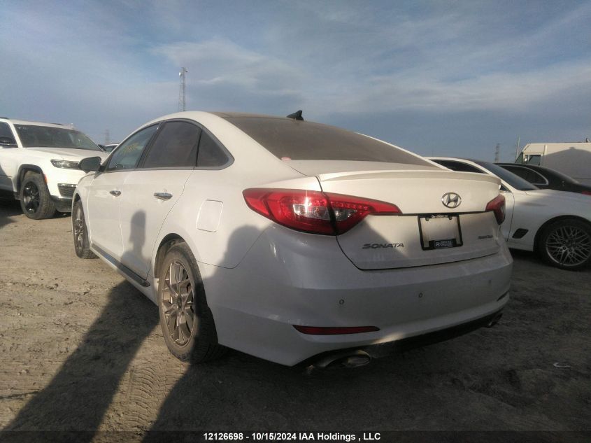 2016 Hyundai Sonata Sport Tech VIN: 5NPE34AF6GH372124 Lot: 12126698