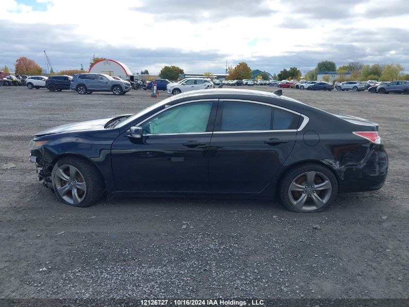 2012 Acura Tl VIN: 19UUA9F50CA800495 Lot: 12126727