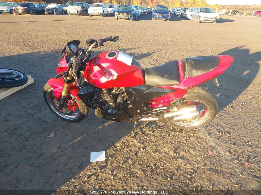 2004 Kawasaki Zr1000 A1 VIN: JKAZRCA154A018848 Lot: 12126776