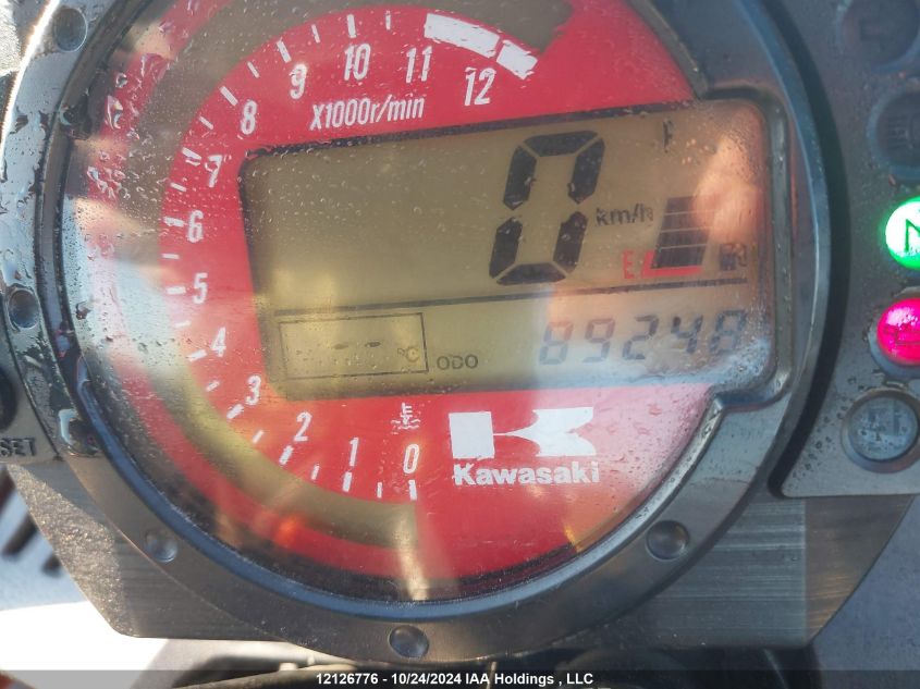 2004 Kawasaki Zr1000 A1 VIN: JKAZRCA154A018848 Lot: 12126776