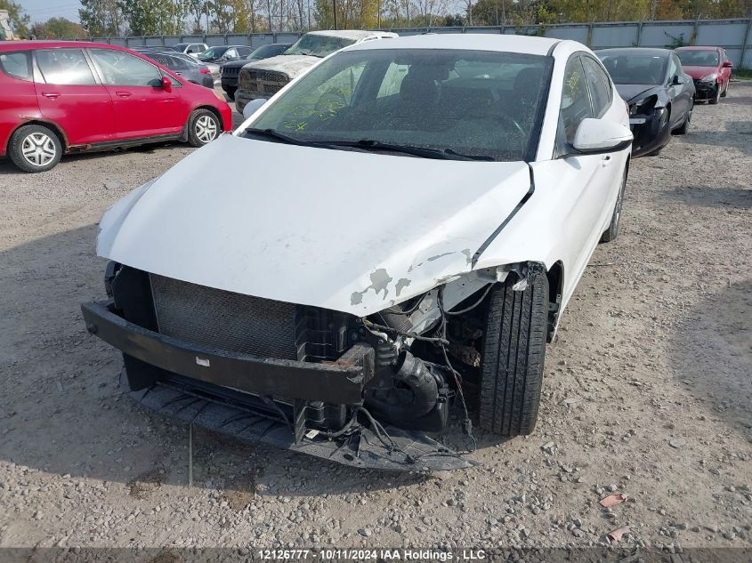 2018 Hyundai Elantra Gl VIN: KMHD84LF8JU622062 Lot: 12126777