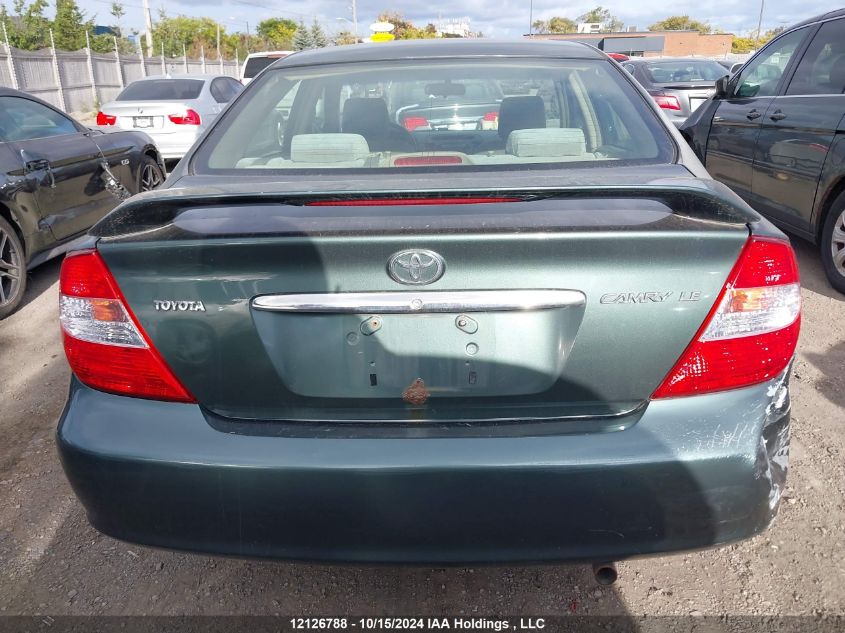 2003 Toyota Camry Le/Se/Xle VIN: JTDBE32K430207604 Lot: 12126788