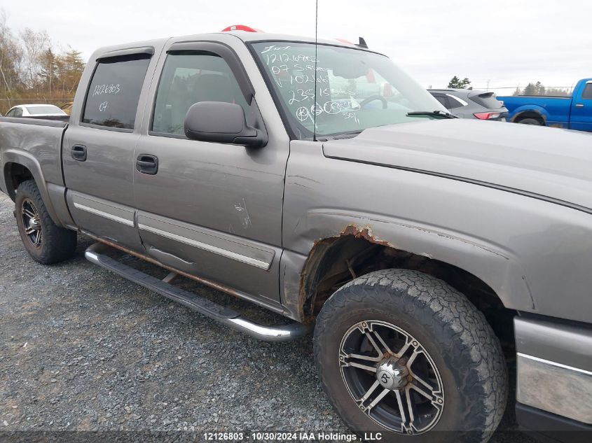 2007 Chevrolet Silverado 1500 Classic VIN: 2GCEK13T571102663 Lot: 12126803