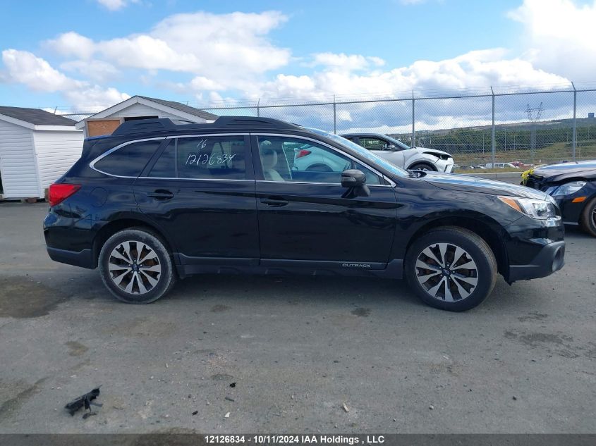 2016 Subaru Outback VIN: 4S4BSCNC8G3332327 Lot: 12126834