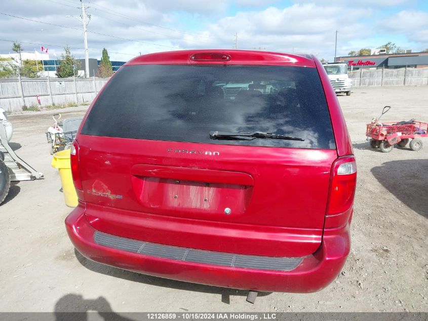 2006 Dodge Caravan Se VIN: 1D4GP25RX6B654839 Lot: 12126859