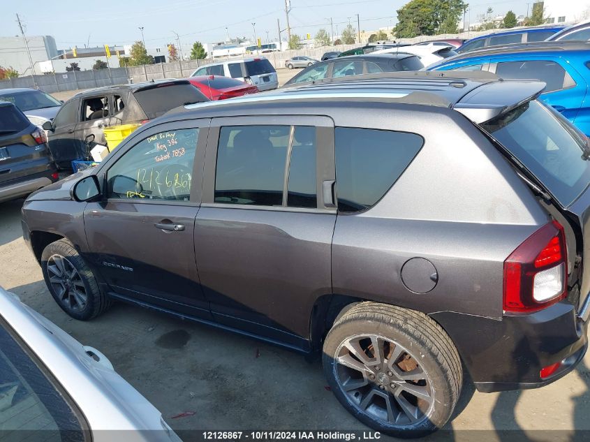 2015 Jeep Compass Limited VIN: 1C4NJCCB7FD213725 Lot: 12126867