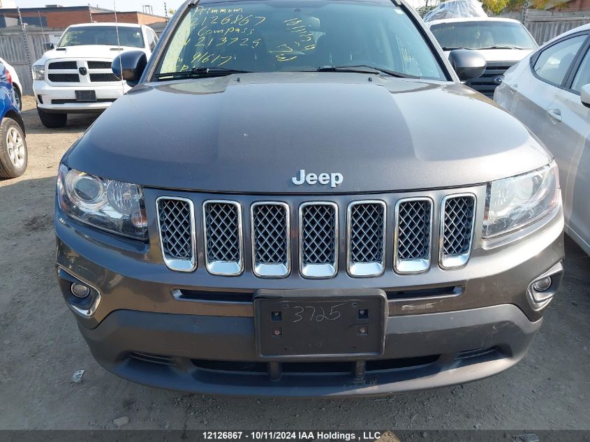 2015 Jeep Compass Limited VIN: 1C4NJCCB7FD213725 Lot: 12126867