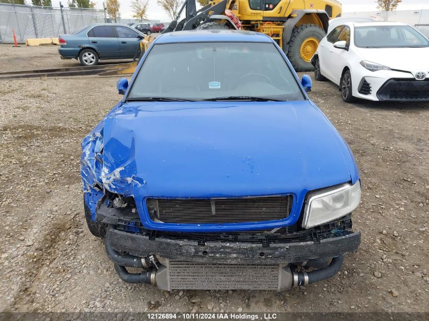 2000 Audi S4 VIN: WAUDD68D9YA043383 Lot: 12126894