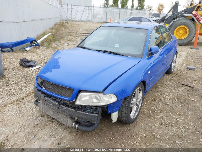 2000 Audi S4 VIN: WAUDD68D9YA043383 Lot: 12126894