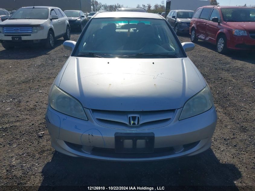 2004 Honda Civic Sdn VIN: 2HGES16684H939708 Lot: 12126910