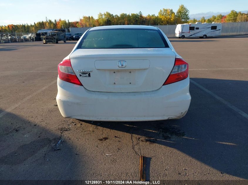 2012 Honda Civic Sdn VIN: 2HGFB2F51CH052645 Lot: 12126931