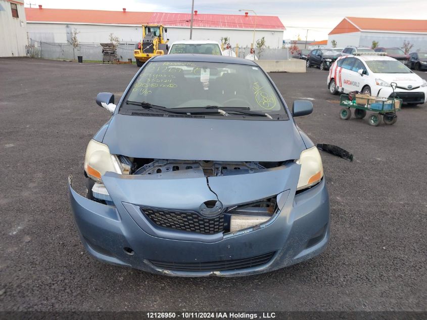 2009 Toyota Yaris VIN: JTDBT923091333124 Lot: 12126950