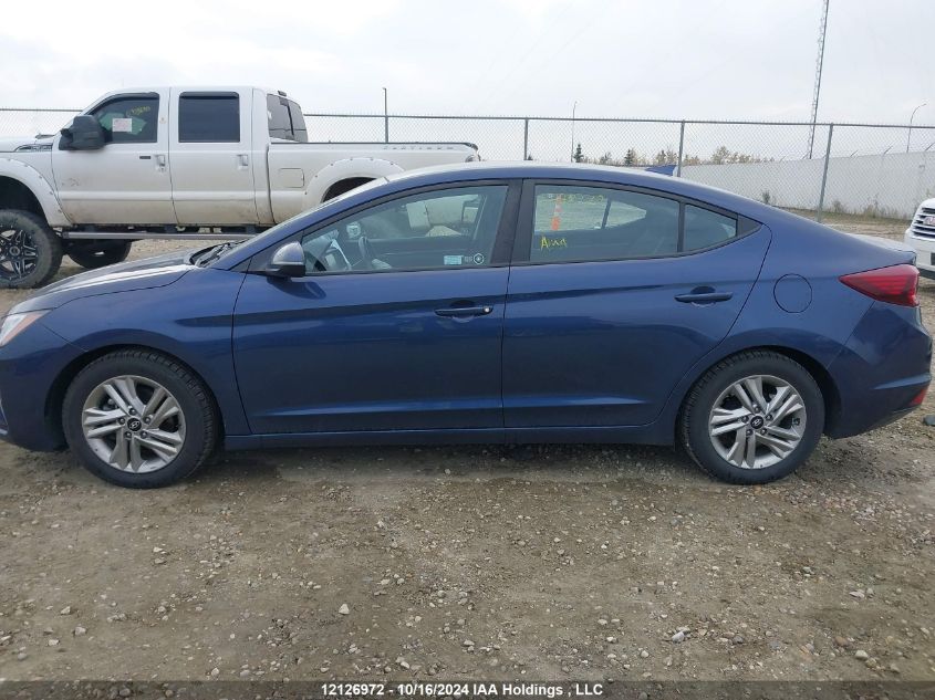 2019 Hyundai Elantra Preferred VIN: KMHD84LF9KU855210 Lot: 12126972