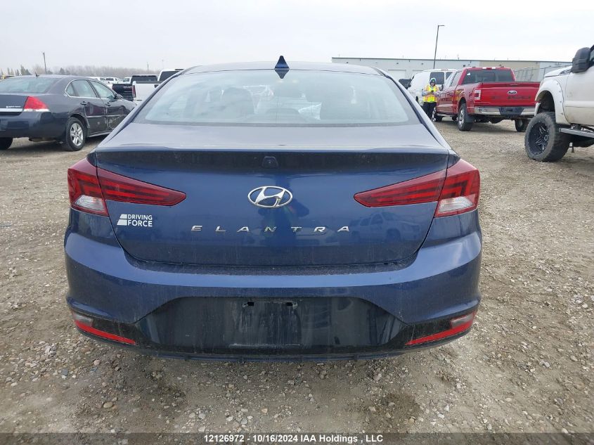 2019 Hyundai Elantra Preferred VIN: KMHD84LF9KU855210 Lot: 12126972