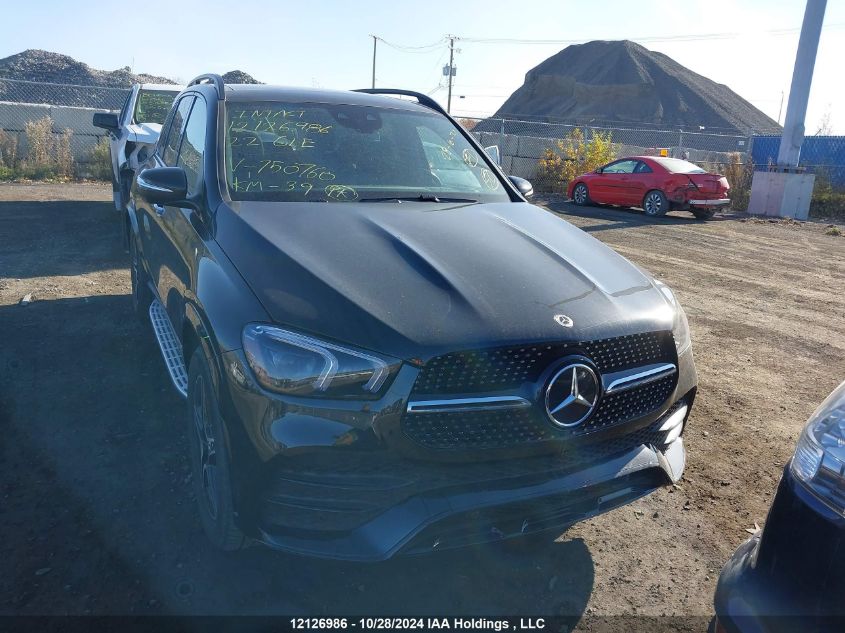 2022 Mercedes-Benz Gle VIN: 4JGFB4KE0NA750760 Lot: 12126986