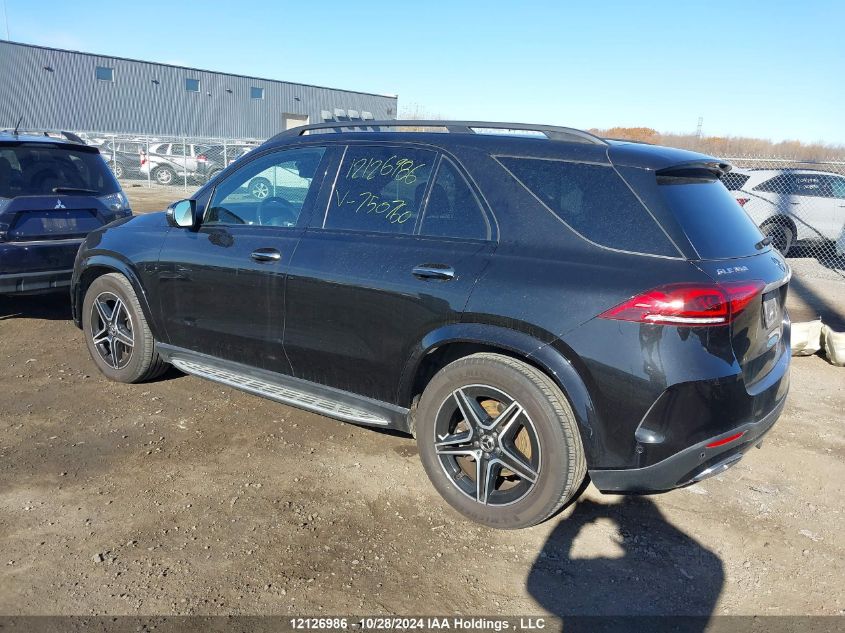 2022 Mercedes-Benz Gle VIN: 4JGFB4KE0NA750760 Lot: 12126986