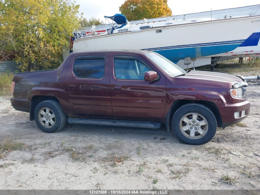 2009 Honda Ridgeline VIN: 2HJYK165X9H001165 Lot: 12127005