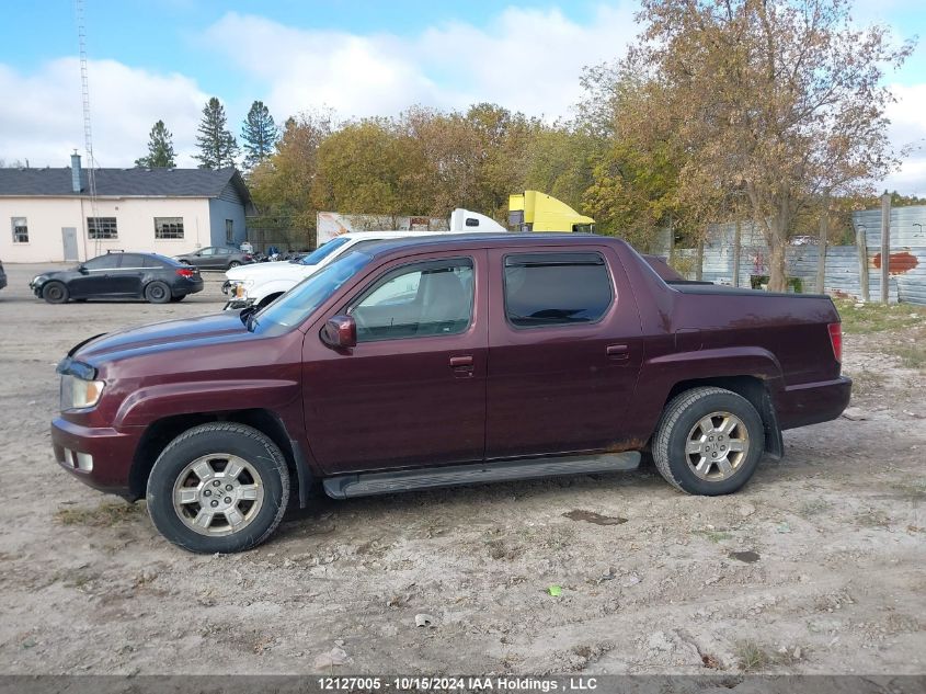 2009 Honda Ridgeline VIN: 2HJYK165X9H001165 Lot: 12127005