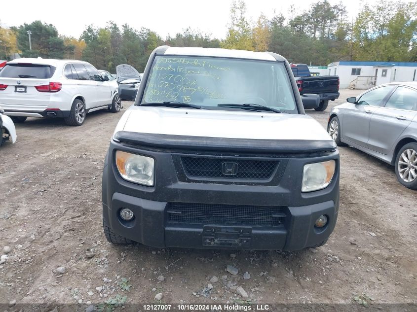 2003 Honda Element VIN: 5J6YH28573L801562 Lot: 12127007