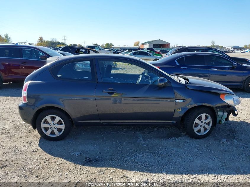 2010 Hyundai Accent Blue/Gs VIN: KMHCN3BC0AU149358 Lot: 12127024