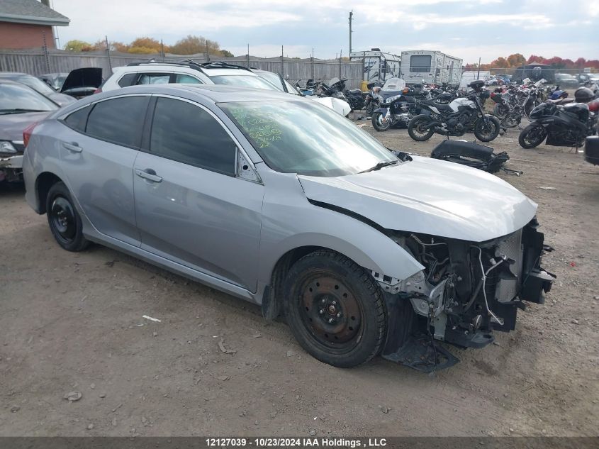 2016 Honda Civic Sedan VIN: 2HGFC2F74GH022608 Lot: 12127039