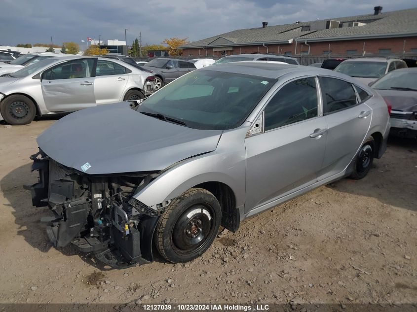 2016 Honda Civic Sedan VIN: 2HGFC2F74GH022608 Lot: 12127039