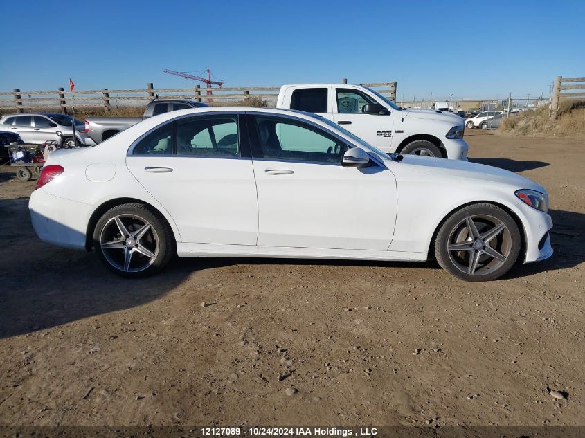 2016 Mercedes-Benz C-Class VIN: 55SWF4KB4GU135359 Lot: 12127089