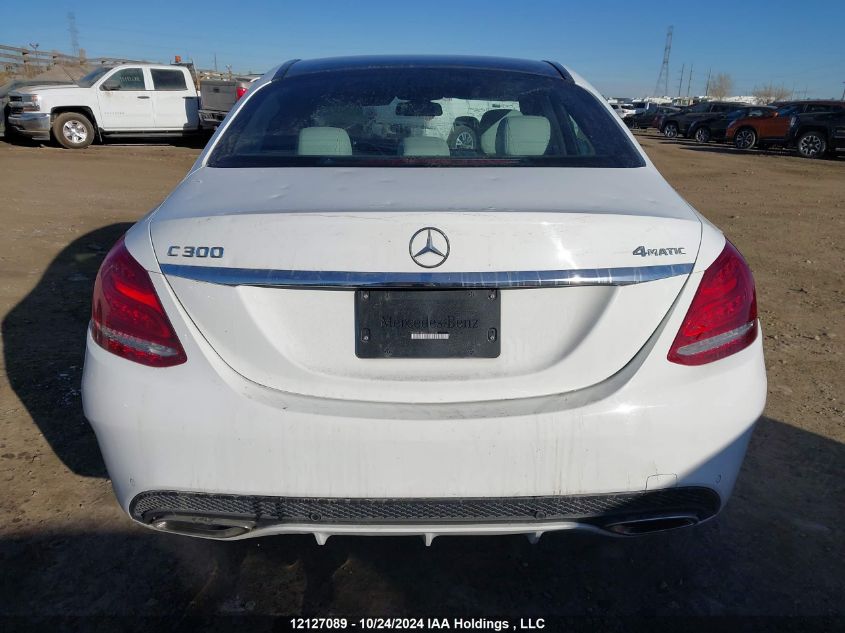 2016 Mercedes-Benz C-Class VIN: 55SWF4KB4GU135359 Lot: 12127089