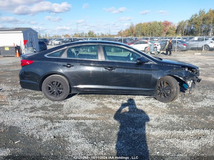 2017 Hyundai Sonata Gl VIN: 5NPE24AF3HH499837 Lot: 12127093