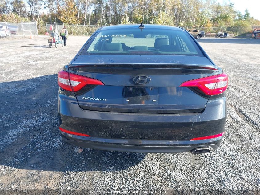 2017 Hyundai Sonata Gl VIN: 5NPE24AF3HH499837 Lot: 12127093