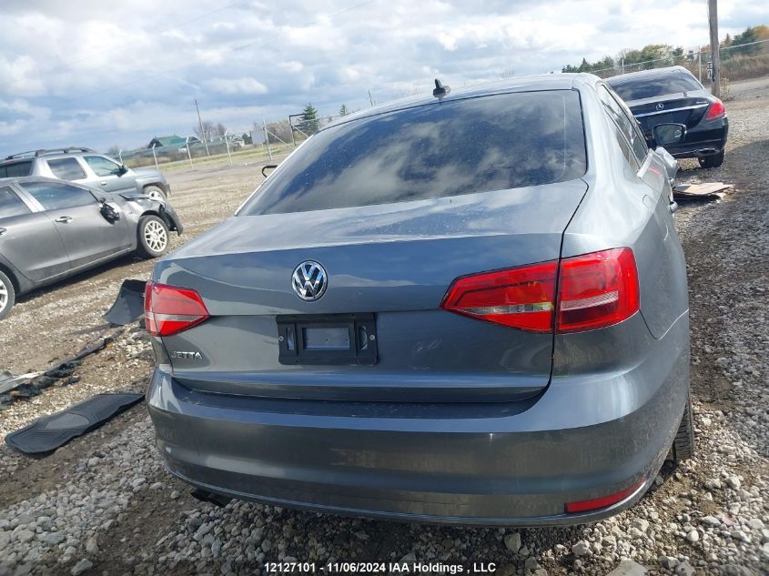 2015 Volkswagen Jetta Sedan VIN: 3VW2K7AJ1FM264754 Lot: 12127101