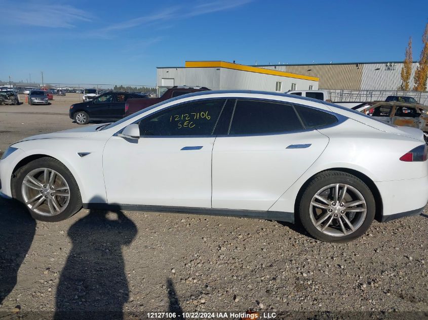 2015 Tesla Model S 85D VIN: 5YJSA1H2XFFP70833 Lot: 12127106