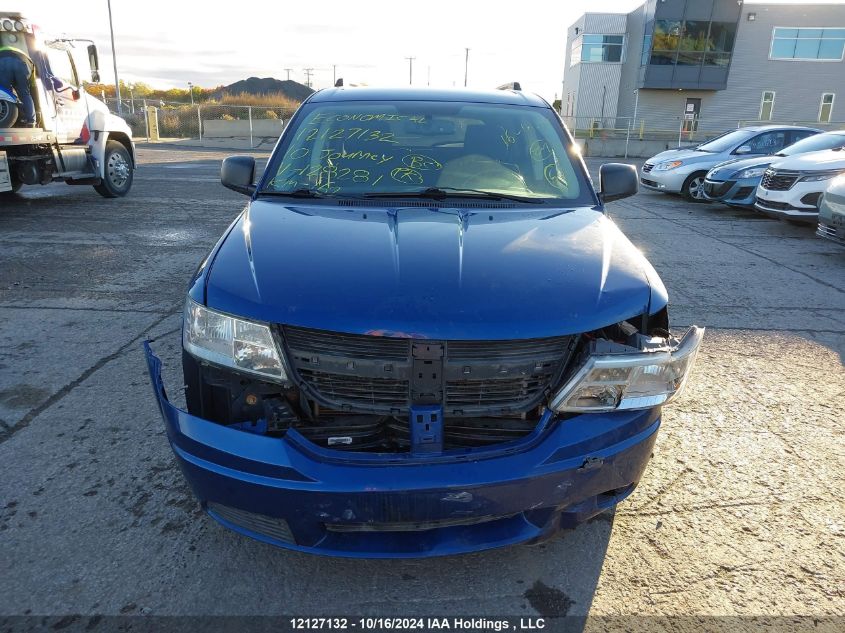 2010 Dodge Journey Se VIN: 3D4PG4FB1AT128281 Lot: 12127132