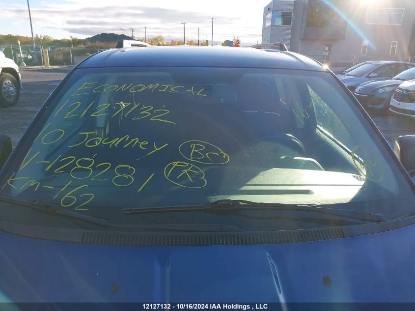 2010 Dodge Journey Se VIN: 3D4PG4FB1AT128281 Lot: 12127132