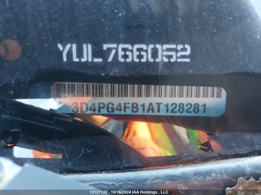 2010 Dodge Journey Se VIN: 3D4PG4FB1AT128281 Lot: 12127132